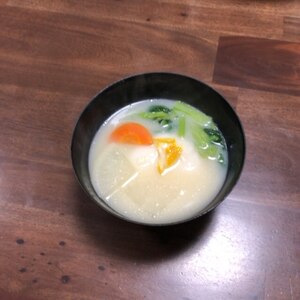 白味噌仕立てのお雑煮